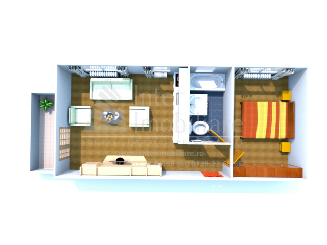 2 camere,  ,  43 mp, de vanzare apartament nou in zona Galata,  (Notariat Iulia Paduraru) 158483