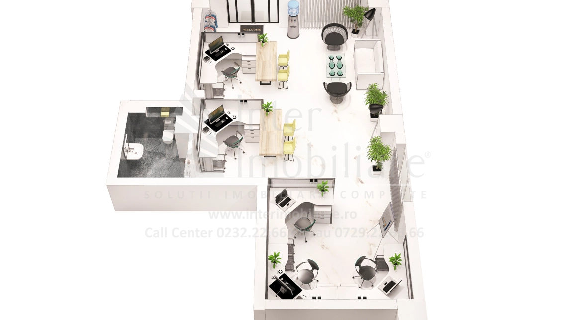 Oferta De vanzare apartament nou, 2 camere, decomandat, 63 mp, Frumoasa,  Scoala 43 imagine 1