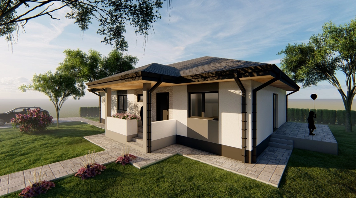 Oferta Miroslava casa 95 mp, 4 camere, de vanzare,  TLT Vorovesti imagine 1