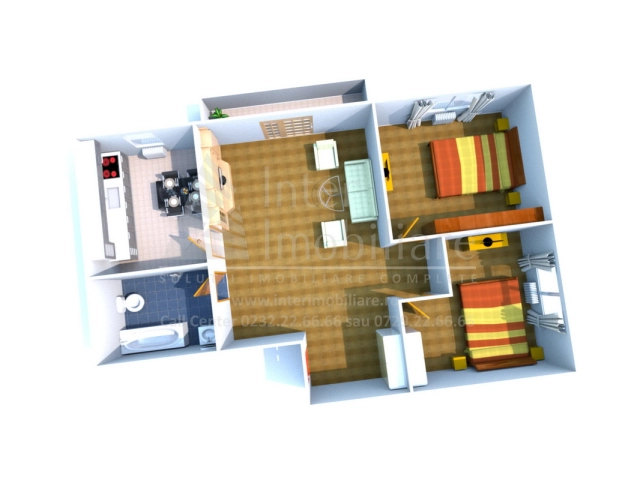 Apartament 3 camere - Pacurari