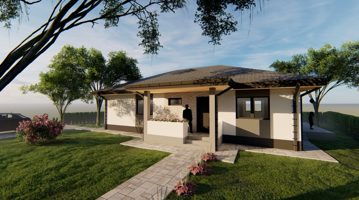 Oferta Miroslava casa 95 mp, 4 camere, de vanzare,  TLT Vorovesti imagine 2