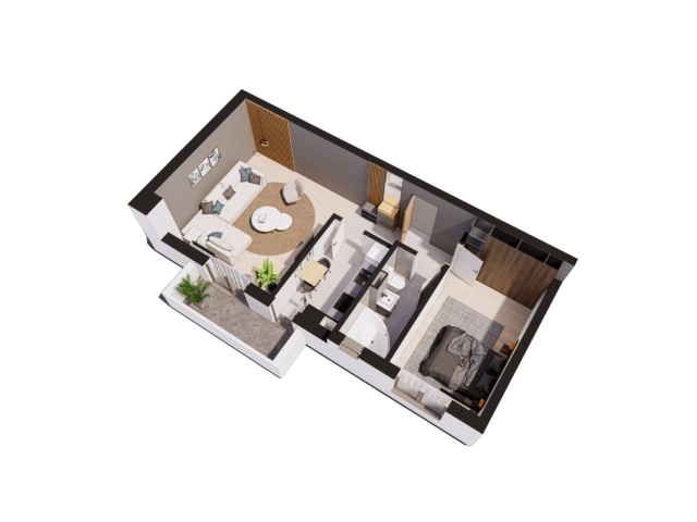 Apartament 2 camere - Rediu
