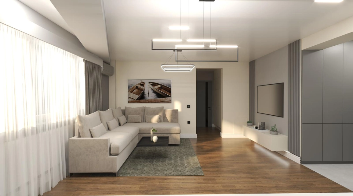 Oferta Apartament nou de vanzare, 2 camere, open-space, 53 mp, Bucium,  Gradinita Kids Heaven imagine 8