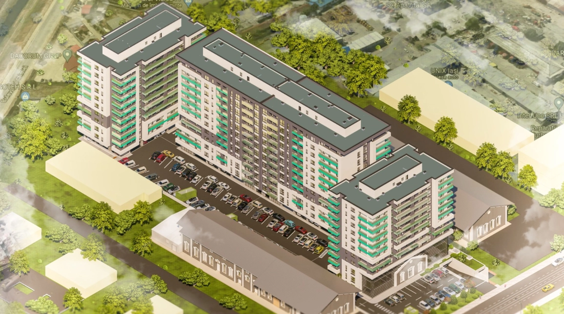 Oferta 1 camera, decomandat, 46 mp, de vanzare apartament nou in zona Tatarasi,  Piata 2 Baieti imagine 11