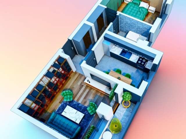 Bucium apartament nou  61 mp, 2 camere,  decomandat, de vanzare,  (TLT Visan) 159149