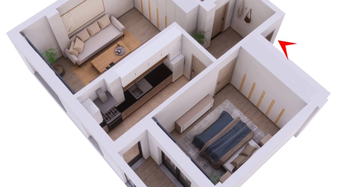 Oferta 2 camere, decomandat, 56 mp, de vanzare apartament nou in zona Pacurari,  Rediu - Strada Soarelui imagine 2