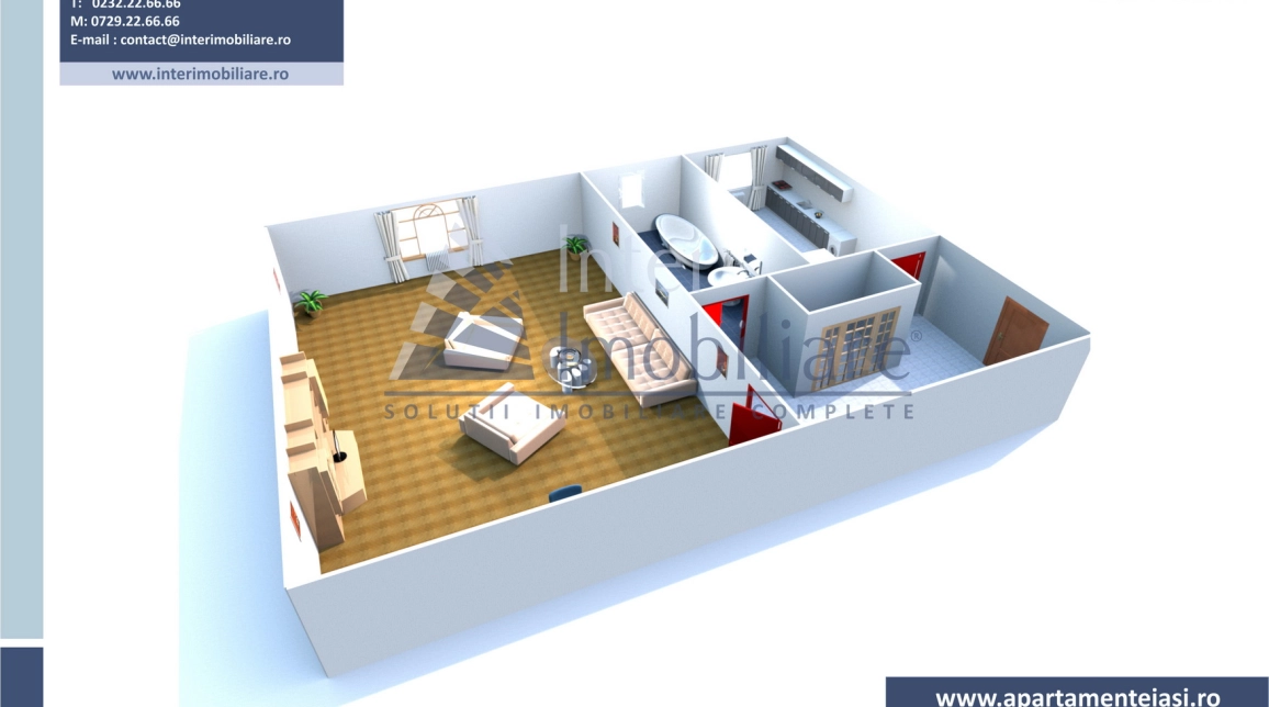 Oferta 1 camera, decomandat, 33 mp, de vanzare apartament in zona Dacia,  Bloc din 1980 langa Comat imagine 8