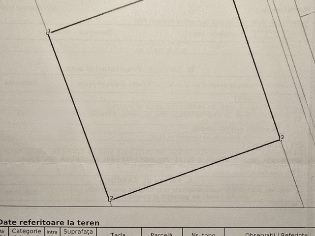 Teren  Valea Ursului La 50 m de strada principala 514mp  161965