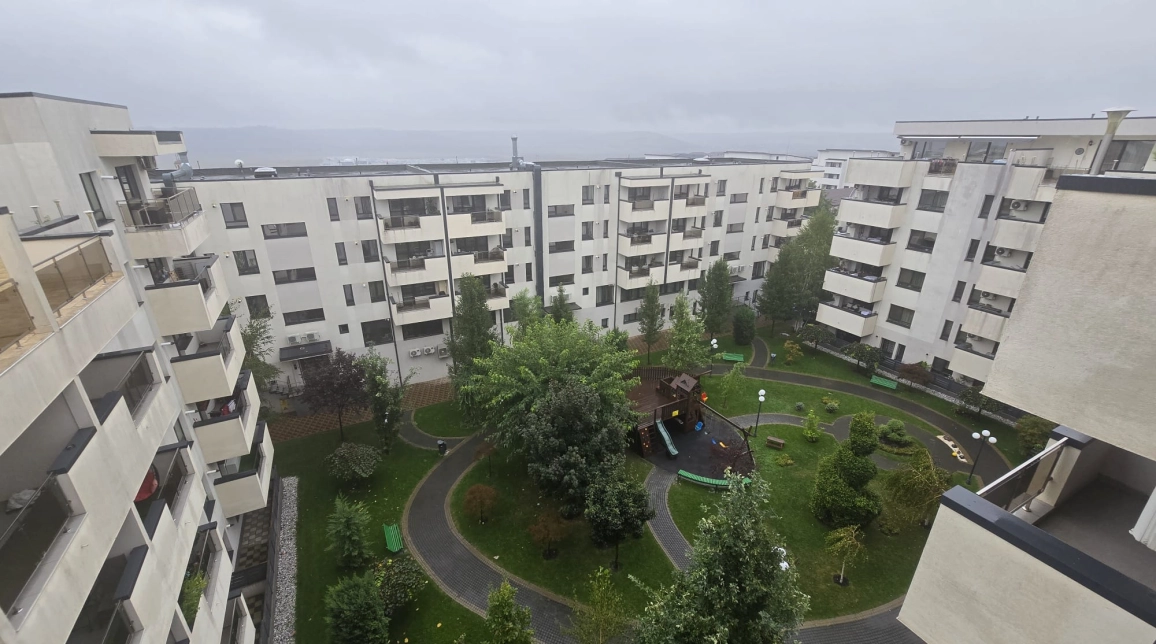 Oferta Apartament nou de vanzare, 3 camere, open-space, 80 mp, Popas Pacurari,  Mall Moldova - Atrium Garden imagine 12