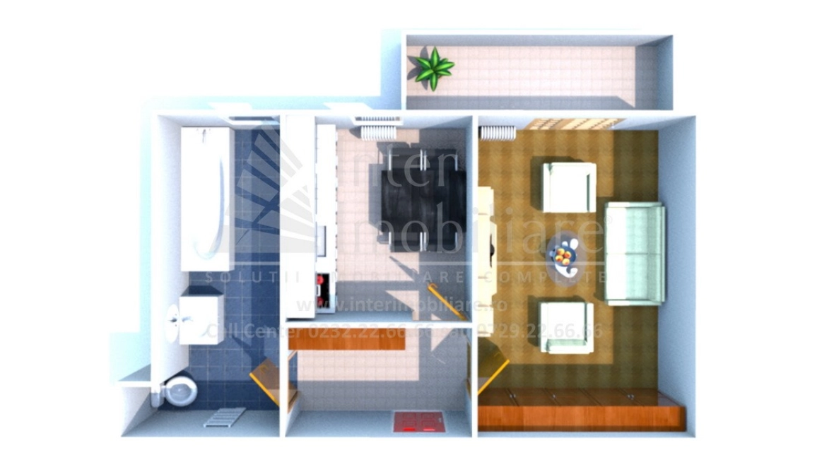 Oferta Apartament nou, 1 camera decomandat, 35 mp, Lunca Cetatuii, de vanzare,  Astoria imagine 1