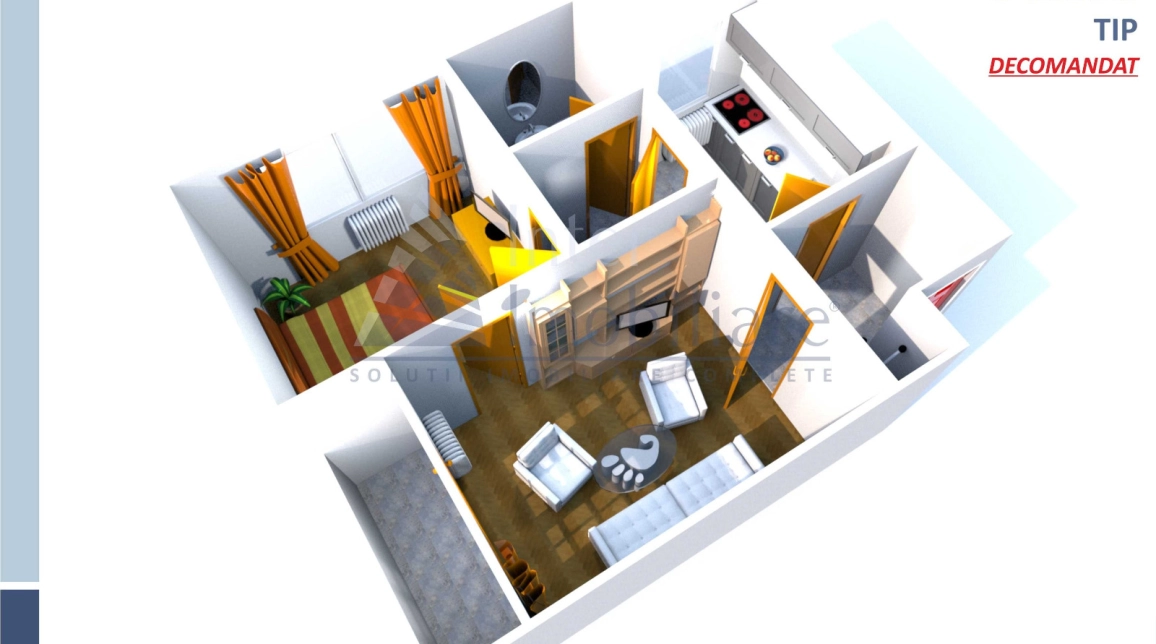 Oferta Apartament, 2 camere decomandat, 41 mp, Podu Ros, de vanzare,  Sensul Giratoriu Podu ros imagine 1