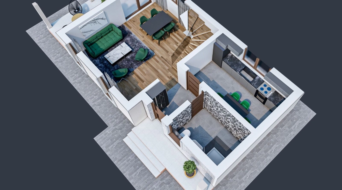 Oferta Casa de vanzare, 3 camere, 96 mp, Ciurbesti,  Miroslava imagine 8