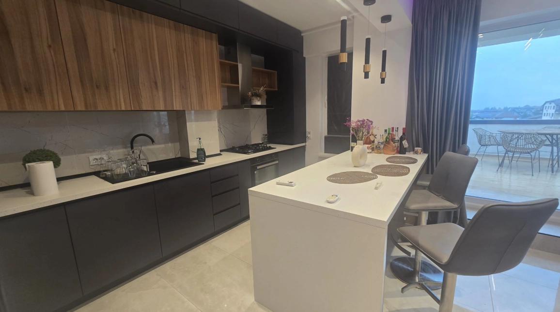 Oferta 3 camere, penthouse, 83 mp, de vanzare apartament nou in zona Popas Pacurari,  Mall Moldova Atrium Garden imagine 4