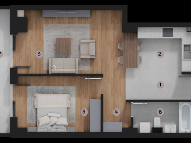 Apartament 2 camere - Tatarasi