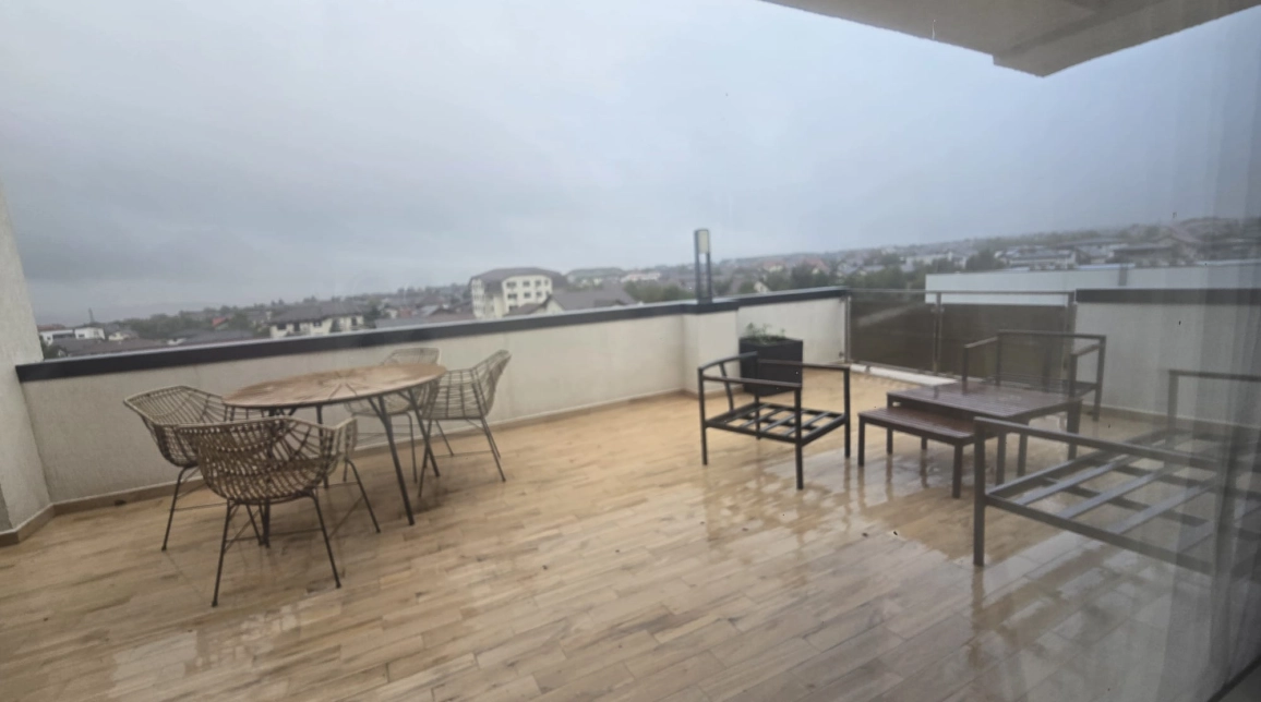 Oferta 3 camere, penthouse, 83 mp, de vanzare apartament nou in zona Popas Pacurari,  Mall Moldova Atrium Garden imagine 3