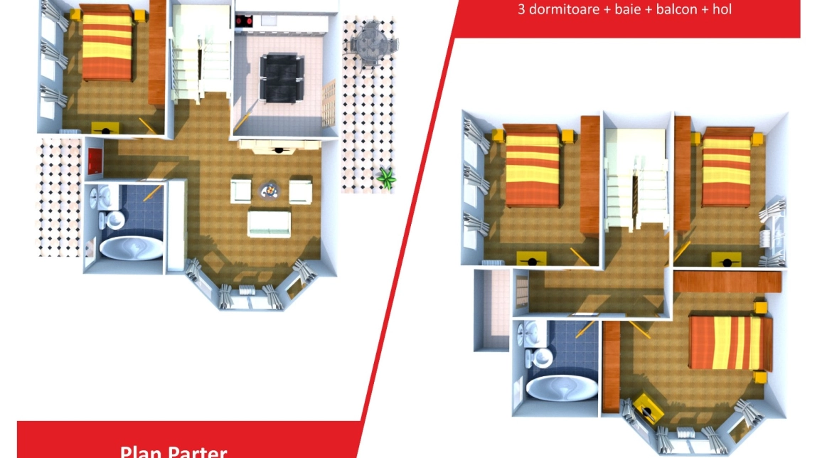 Oferta 4 camere, 110 mp, de vanzare casa in zona CUG,  Valea Adanca 5 Drumuri imagine 2