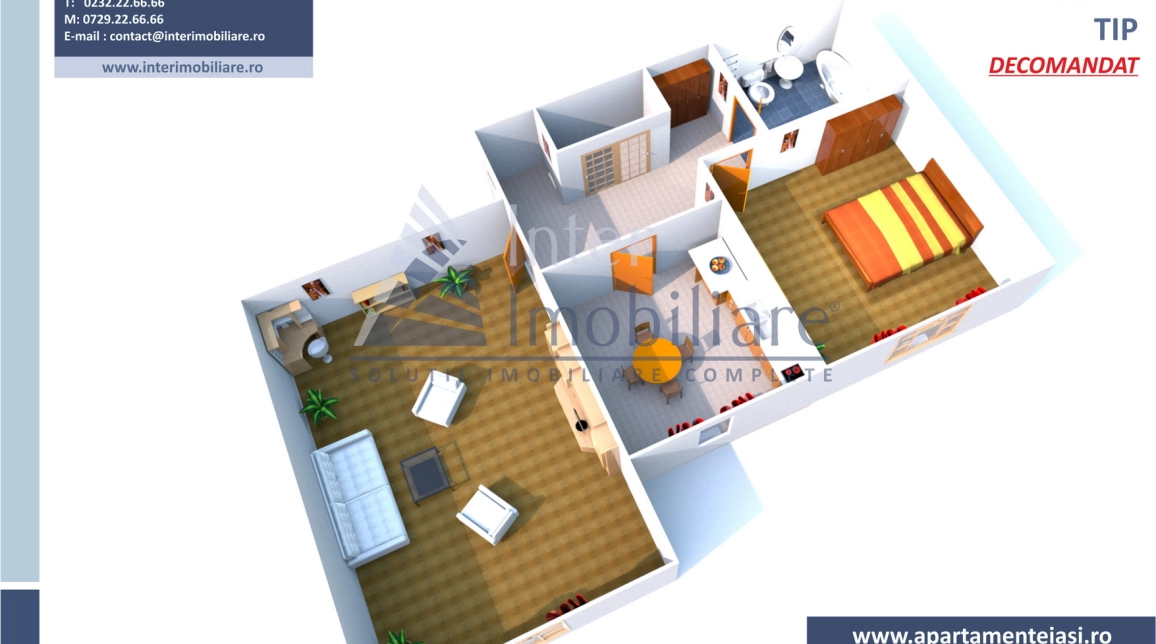 Oferta 2 camere, decomandat, 51 mp, de vanzare apartament in zona Nicolina,  Nicolina 2 imagine 1