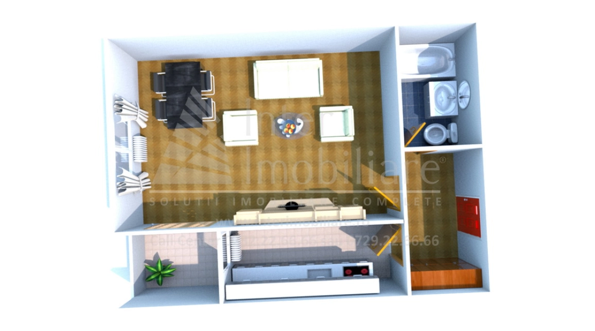Oferta Apartament nou de vanzare, 1 camera, decomandat, 41 mp, Nicolina,  Pizza Nico imagine 1