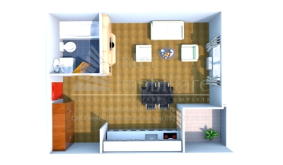 Apartament 1 camere - Nicolina