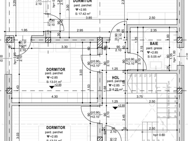4 camere,  120mp, de vanzare casa in zona Vorovesti,  (TLT) 161363