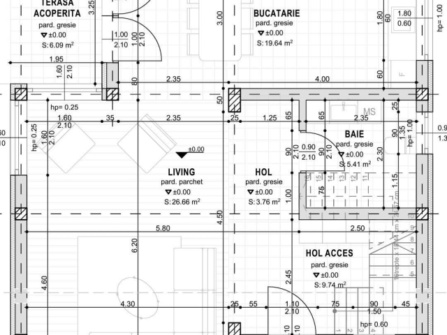 4 camere,  120mp, de vanzare casa in zona Vorovesti,  (TLT) 161363