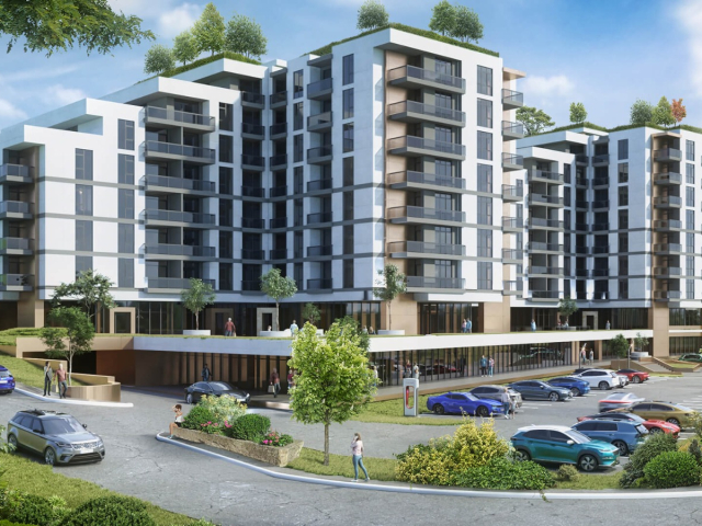 De vanzare apartament nou, 2 camere,  open-space,  50 mp, Podul de Fier,  (CA Roseti) 159182