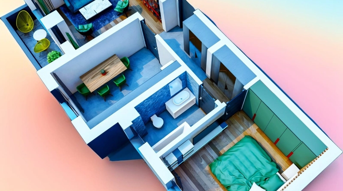 Oferta Apartament nou, 2 camere decomandat, 61 mp, Bucium, de vanzare,  Visan imagine 3