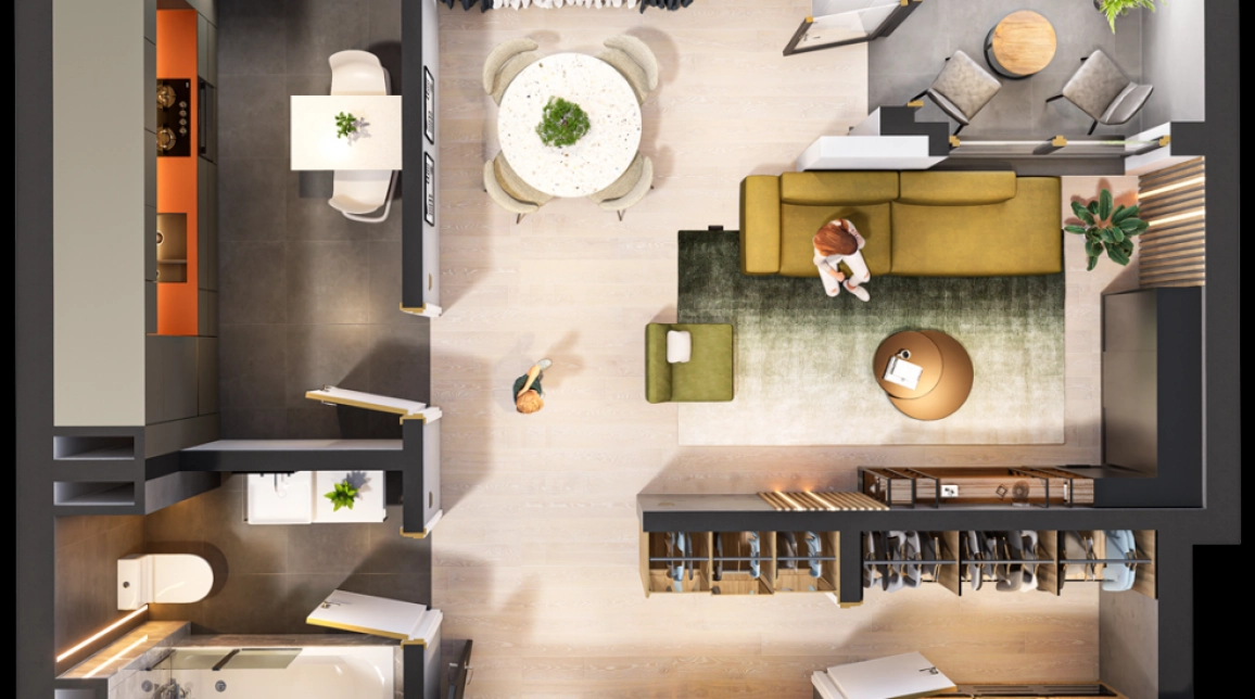 Imagine apartament