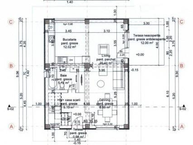 4 camere,  105mp, de vanzare vila in zona Rediu,  (pe podisul Beldiman) 160343