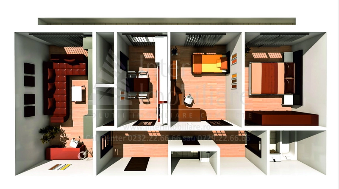 Oferta 3 camere, decomandat, 70 mp, de vanzare apartament in zona Centru Civic,  ANASTASIE PANU, HALA CENTRALA imagine 1