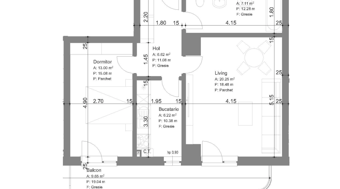 Oferta De vanzare apartament nou, 2 camere, decomandat, 63 mp, Alexandru cel Bun,  Galata imagine 2