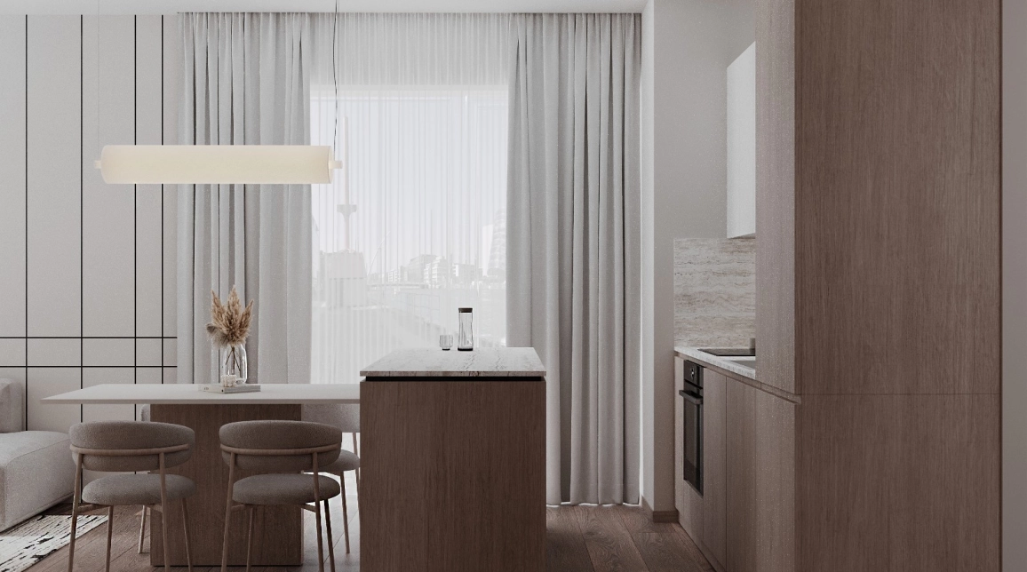 Oferta De vanzare apartament nou, 2 camere, open-space, 52 mp, Tatarasi,  Supermarket Lidl-Aurel Vlaicu imagine 6
