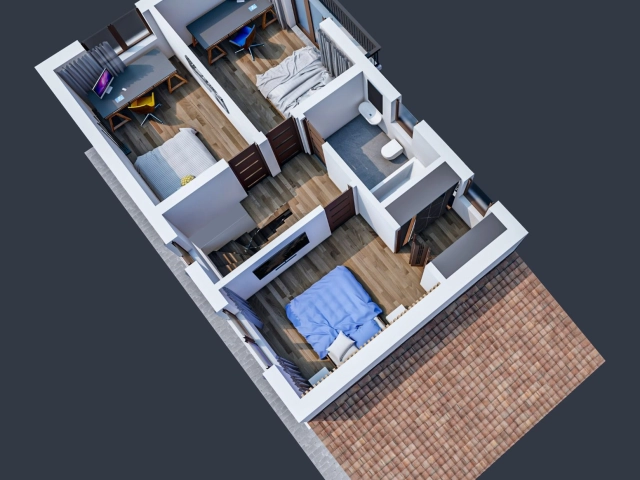 Apartament 4 camere - Miroslava