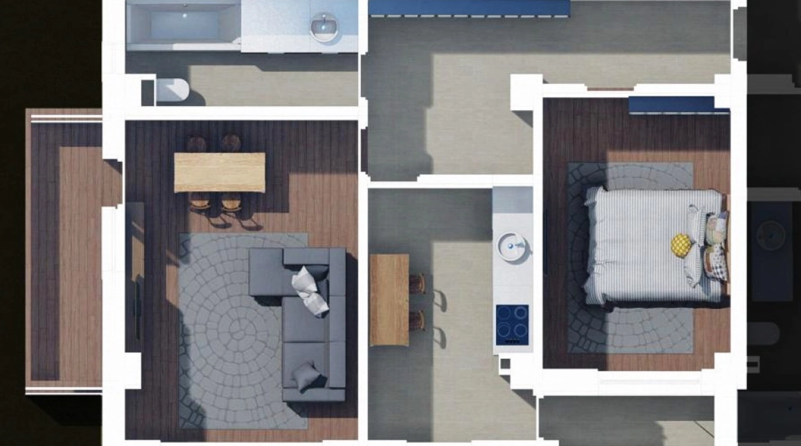 Oferta Apartament nou de vanzare, 2 camere, decomandat, 66 mp, Bucium,  Visani imagine 1