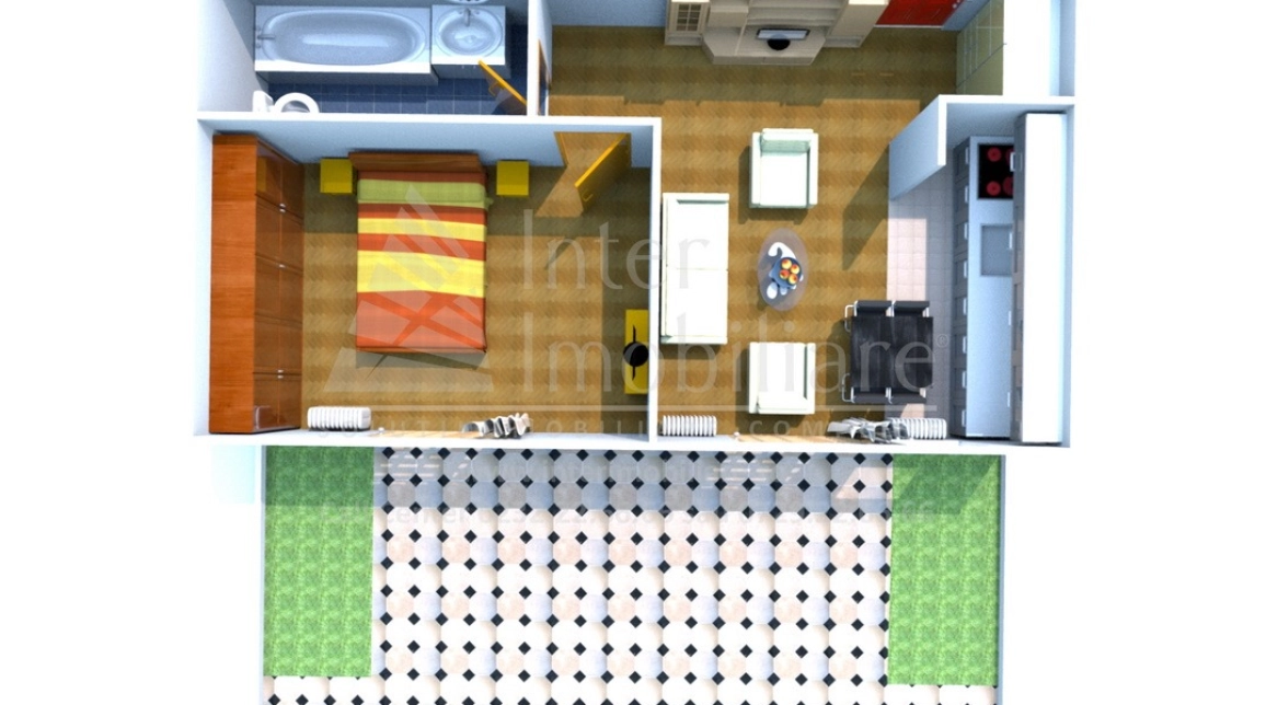 Oferta Apartament nou de vanzare, 2 camere, open-space, 70 mp, Bucium,  600 m de Familly Bucium imagine 1