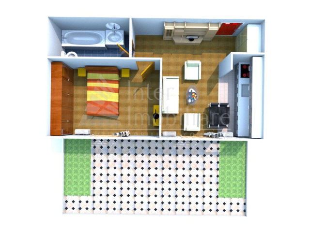 Apartament nou de vanzare, 2 camere,  open-space,  70 mp, Bucium,  (600 m de Familly Bucium) 159165