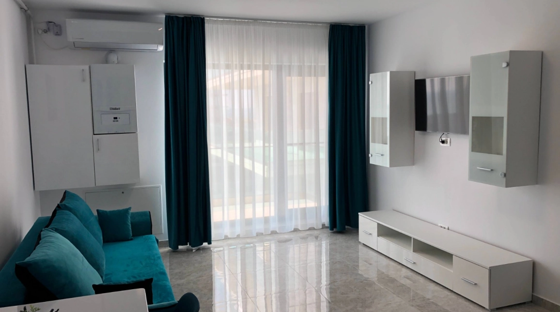 Oferta Mamaia Nord apartament nou 50 mp, 2 camere, decomandat, de vanzare,  langa WHITE TITANIC, VEDERE LATERALA la MARE imagine 8