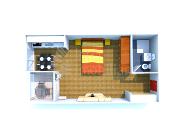 De vanzare apartament nou, 1 camera,  studio,  55 mp, Mamaia Nord,   161787