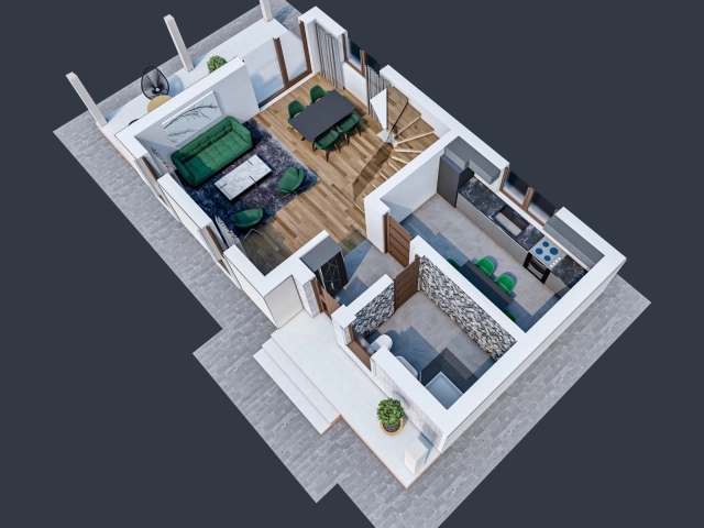 Apartament 4 camere - Miroslava
