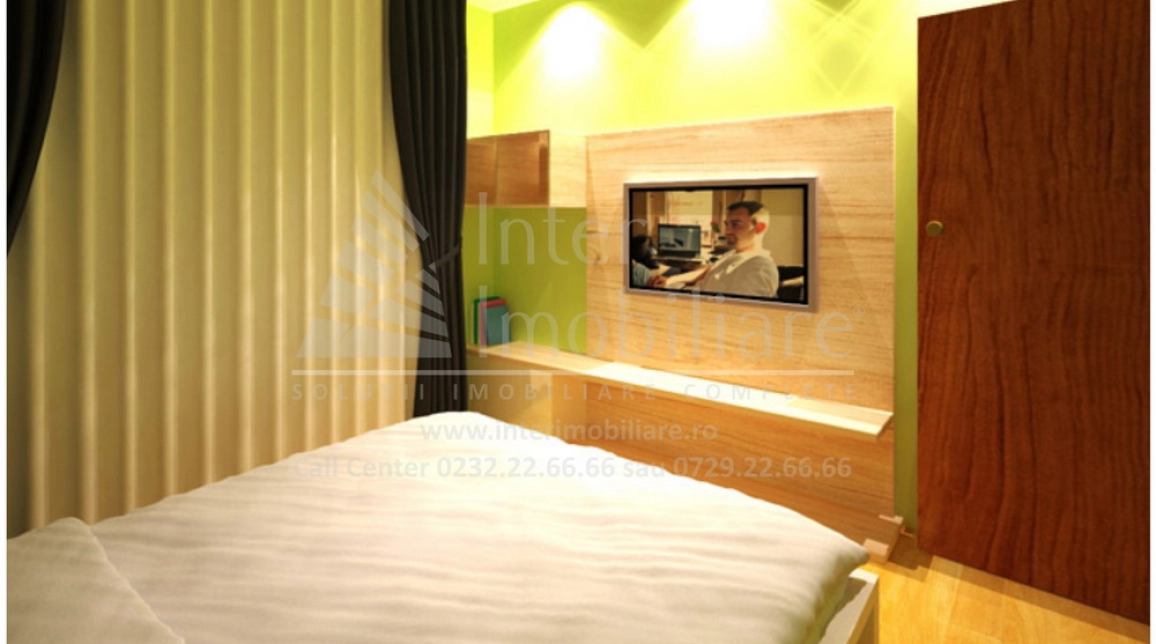 De vanzare apartament nou, 3 camere, decomandat, 68 mp , Pacurari, Rond ...