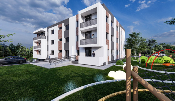 2 camere,  Open space ,  68 mp , de vanzare apartament-nou in zona Bucium,  (1,2 km in spate la Lidl)