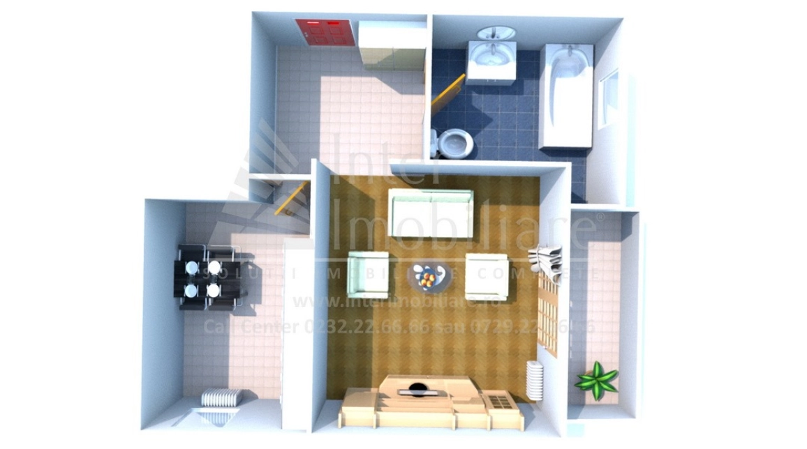 Oferta Apartament nou, 1 camera decomandat, 42 mp, Visani, de vanzare,  2km de Family Market imagine 1