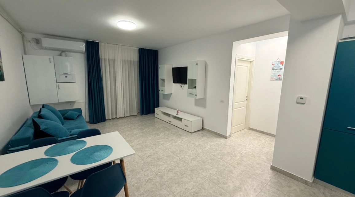 Oferta Mamaia Nord apartament nou 50 mp, 2 camere, decomandat, de vanzare,  langa WHITE TITANIC, VEDERE LATERALA la MARE imagine 9