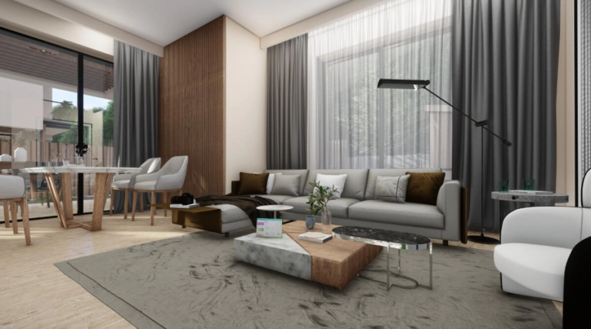 Oferta Bucium apartament nou 70 mp, 2 camere, open-space, de vanzare,  600 m de Familly Bucium imagine 4
