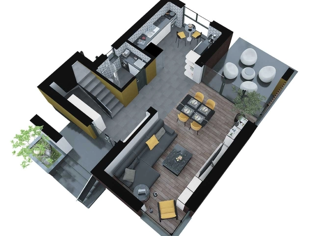 Apartament 4 camere - Bucium