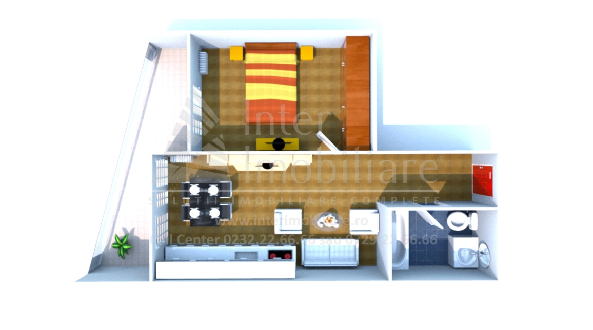 Oferta 1 camera, decomandat, 58 mp, de vanzare apartament nou in zona Tomis Nord imagine 1