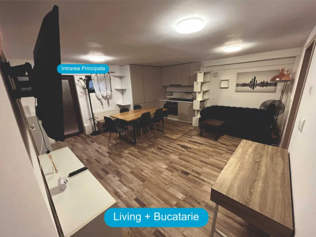 Apartament de inchiriat, 3 camere,  semidecomandat,  65 mp, Tatarasi,  (Tudor Center) 161685