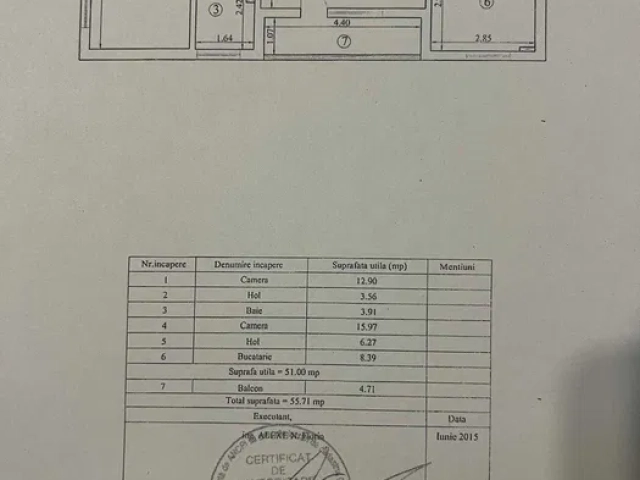 Apartament 2 camere - Tatarasi