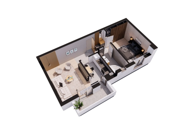 Apartament 2 camere - Rediu
