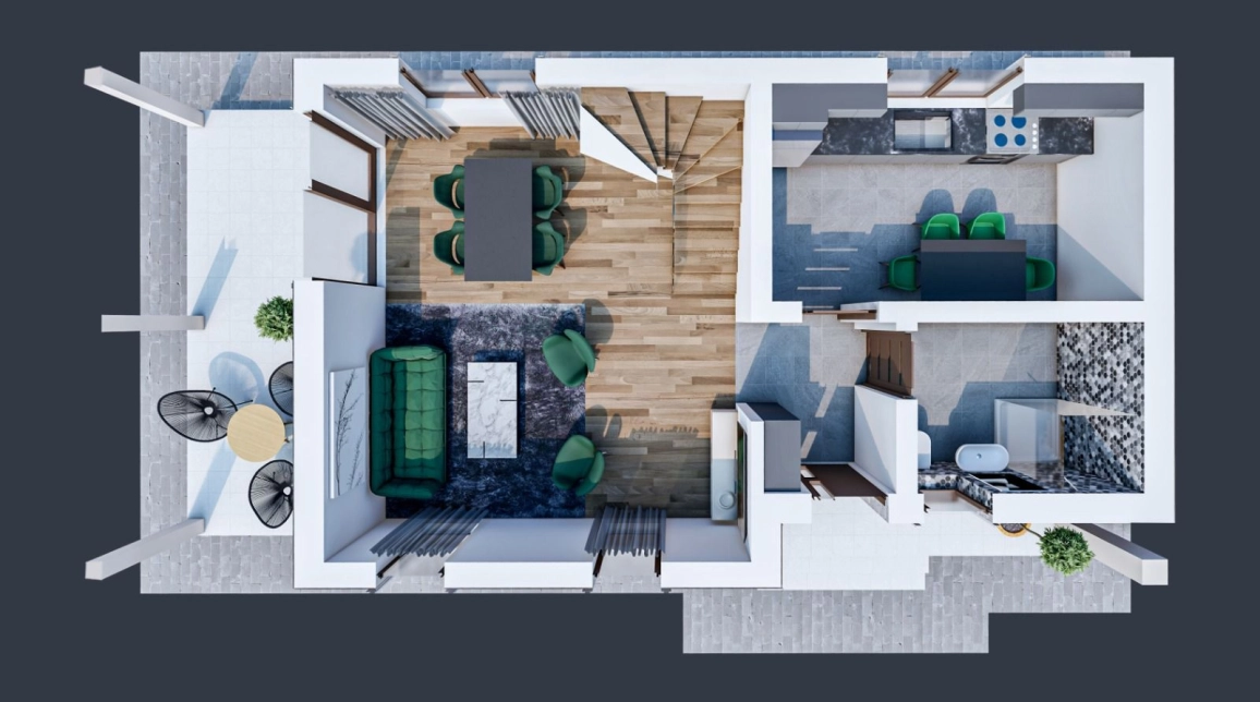 Oferta Lunca Cetatuii casa 94 mp, 3 camere, de vanzare,  Profi imagine 7